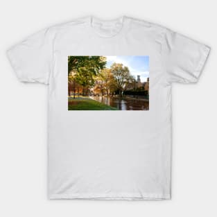 Bourton on the Water Autumn Trees Cotswolds UK T-Shirt